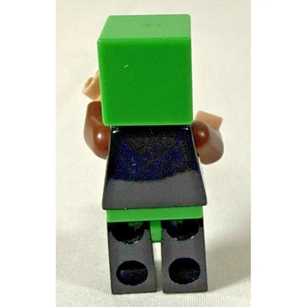 LEGO Minecraft Minifigure Kids Green Skin 6 Creeper Costume min039 853609